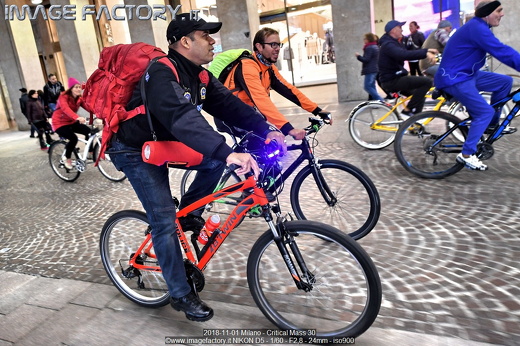 2018-11-01 Milano - Critical Mass 30